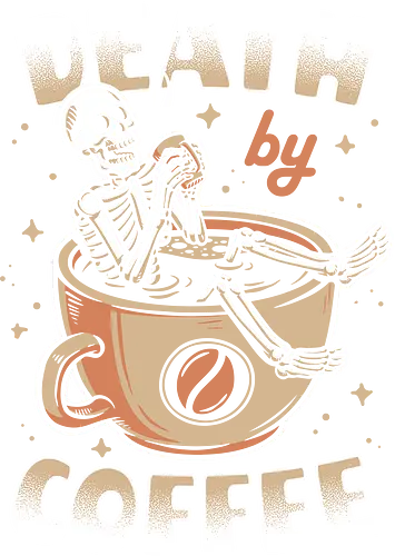 Death by Coffee - coffee, kaffee, tod, death