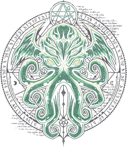 Grt Cthulhu - cthulhu, hp lovercraft, lovecraft, mythos, fantasy, literatur, literature, elder gods, iä, ftagn