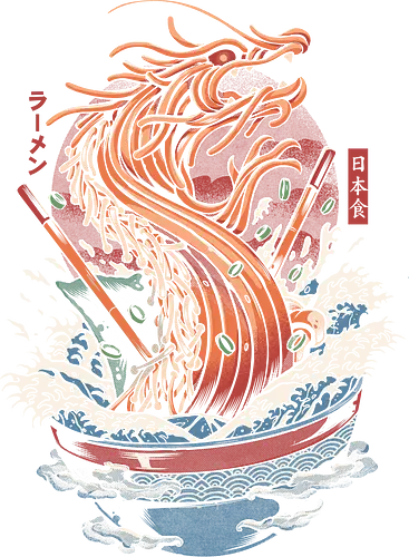 Dragon Ramen - dragon, ramen, drachen, nudeln, nudelsuppe, sturm, storm, noodles, noodlesoup