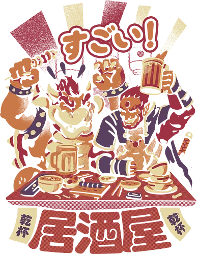 Villain's Izakaya - villain, feind, bösewicht, Hero of Time, beer, mario, gaming, Princess