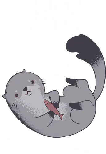 Like no otter - otter, love, ursulalopez