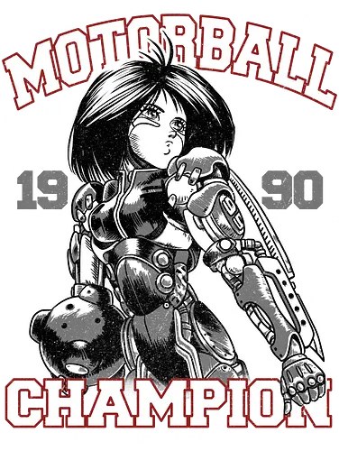 Motorball Champion - alita, battle angel, anime, manga, motorball