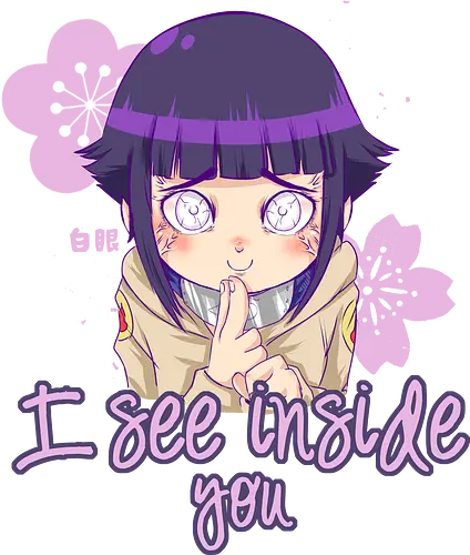 I See Inside You - hinata, shipuuden, manga, anime, psychodelicia