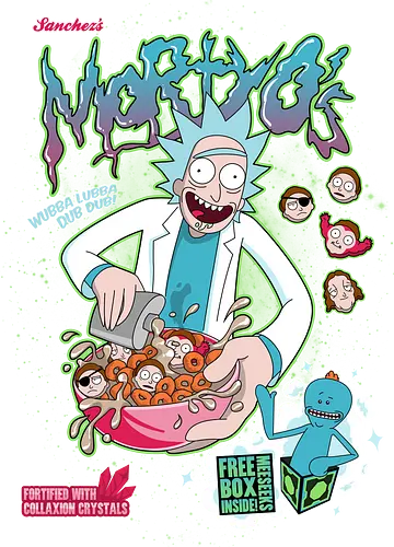 Mortyo's - rick, morty, tasty, food, adult, cartoon, trickfilm, cerl