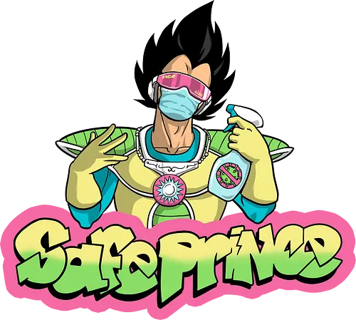 Safe Prince - fresh prince, Bel Air, 90s, sitcom, mask, Stay safe, mashup, manga, anime