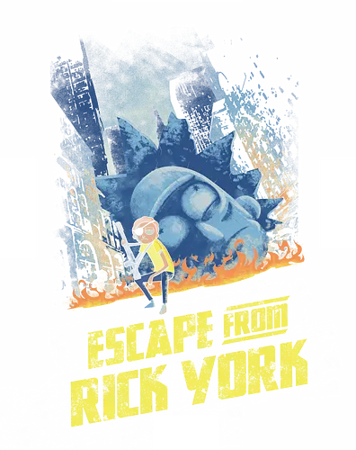 Escape from Rick York - tv, serie, rick, new york, Rick York, film, mashup, 80s, escape from new york, klapperschlange, plisskin