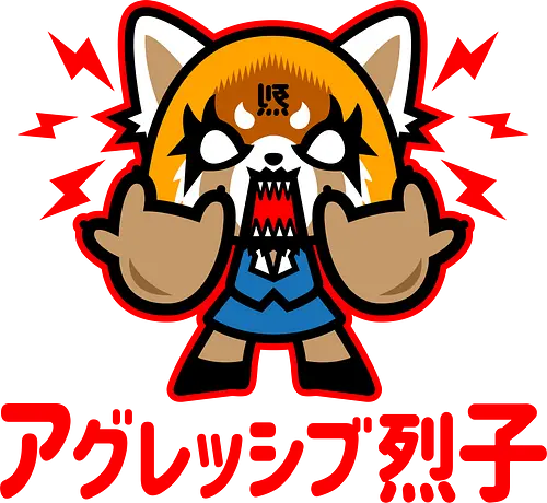 Chibi Aggretsuko - aggretsuko, anime, manga, yeti, sanrio