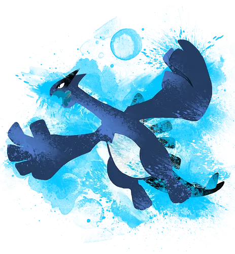 Abyss Storm - abyss, storm, abyssal, sturm, meer, psychic, flying, water, psycho, wasser, flug, legendary, legendär, pocket, monster, silver, silber, s