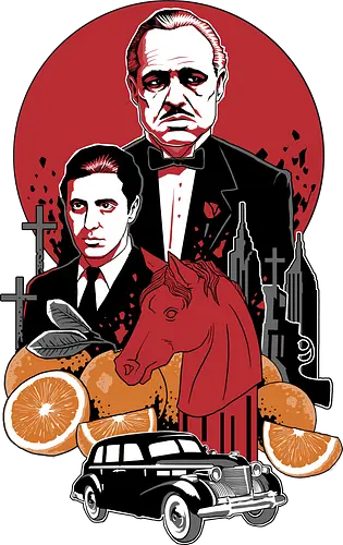 Cursed Family - der pate, the godfather, marlon brando, al pacino, mafia