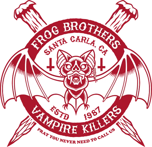 Frog Brothers - lost boys, vampire, hunters, monster, 80s