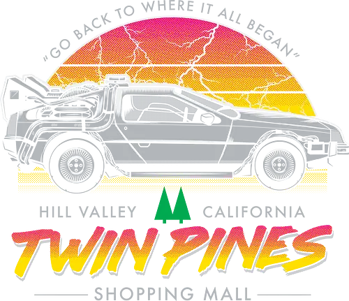 Twin Pines - Future, marty mcfly, doc brown, delorn