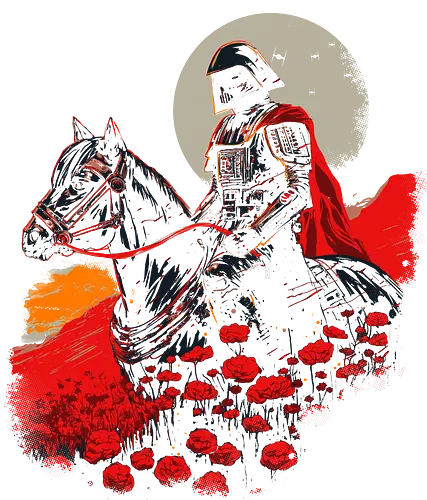 Dark samurai 2 - space opera, horse, samurai, lord