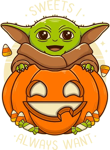 Sweets I Always Want - halloween, scifi, pumpkin, mashup