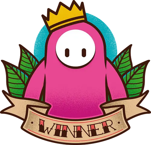 Winner! - gaming, fall, Guy, pink