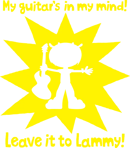 My guitar is in my mind - gaming, music, Lammy