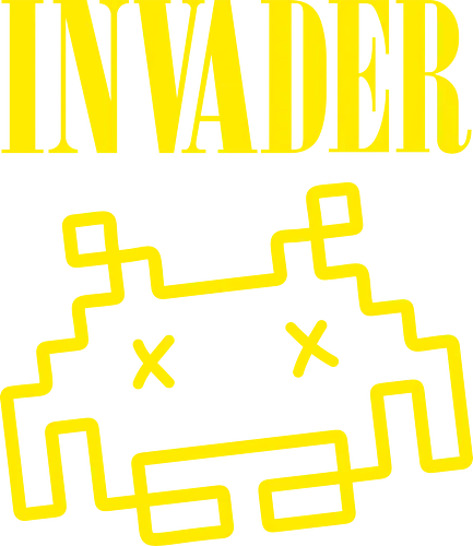 Invader - Grunge, punk, mashup, music, gaming