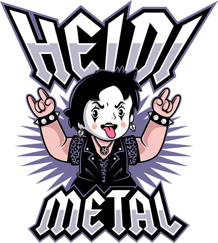 Heidi Metal - heidi, metal, anime, music