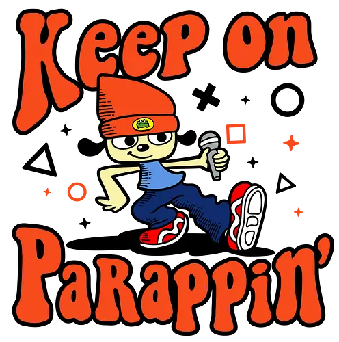 Keep on PaRappin - keep on, Parappa, Rapper, gaming, rhythm