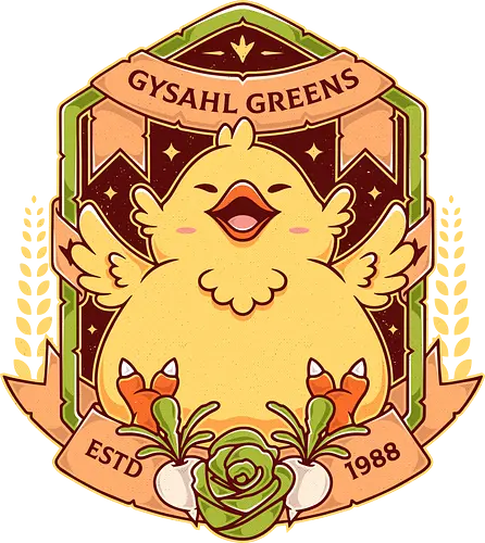 Fat Kweh Gysahl Greens - final, fantasy, kweh, gaming Fat Kweh Gysahl Greens - final, fantasy, kweh, gaming