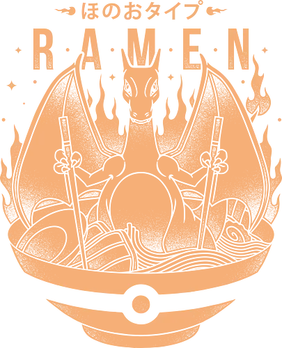 Hot Ramen - ramen, pocket, monster, dragon