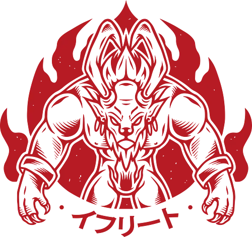 Ifrit - esper, ifrit, monster, final, fantasy Ifrit - esper, ifrit, monster, final, fantasy