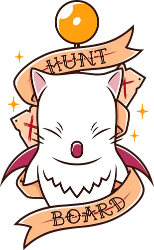 Kupo Hunt Board - final, fantasy, hunt, mog, gaming