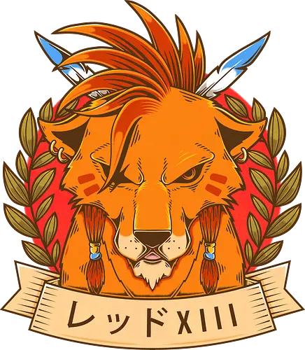 Red XIII Tattoo - final, fantasy, gaming Red XIII Tattoo - final, fantasy, gaming