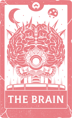 The Brain Tarot Card - brain, tarot, enemy The Brain Tarot Card - brain, tarot, enemy
