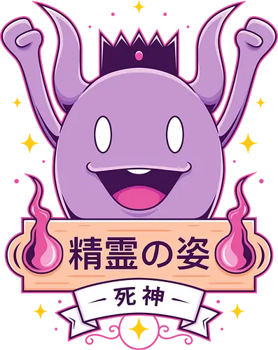 Cute Dth God - shinigami, yokai