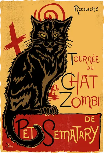 Le Chat Zombi - Le chat noir, zombie, katze, stephen king, Pet Sematary, horror, classic