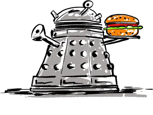 It's Dalektable - Doctor, tardis, dalek, science fiction, scifi