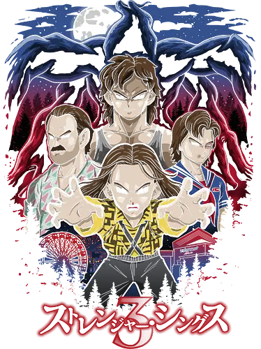 Stranger Shonen - Strange, anime, mashup, 80s, tv, binge