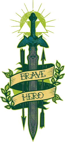 Brave Hero - gaming, classic gaming, retrogaming, Hero of Time