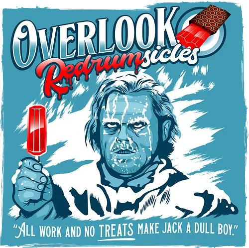 Overlook Redrumsicles - overlook, the shining, shining, stephen king, Jack torrance, Popsicle, eis, horror, Trt