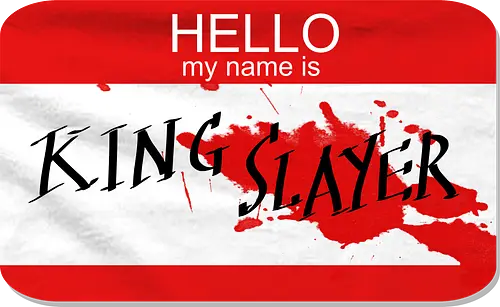 king slayer - series, ice, fire, Kingslayer, Hi, my name is