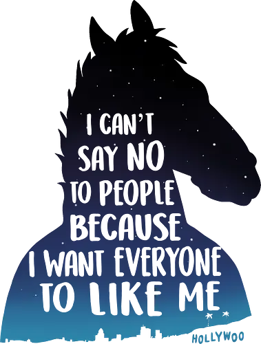 Can't Say No - Bojack, Horseman, horse, series, depression, pferd, Anthropomorph