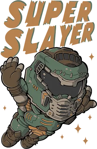 Super Slayer - gaming, slayer, shooter, mashup