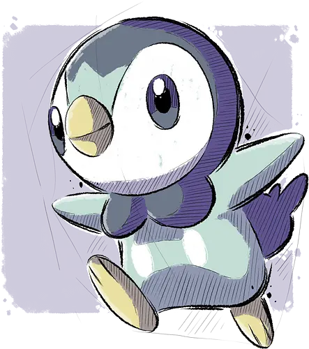 Water Penguin - wasser, pinguin, starter, pocket, monster