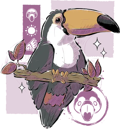 Cute Toucan - bird, birb, toucan, tukan, cute