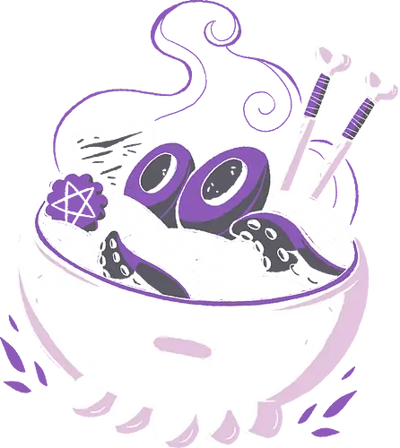 Ramen Skull - ramen, skull, schädel