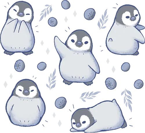 Cute Penguins - penguin, pinguin, cute