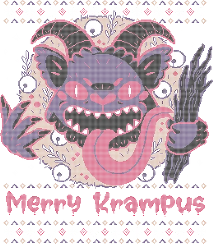 Merry Krampus - christmas, weihnachten, krampus, Ugly swter