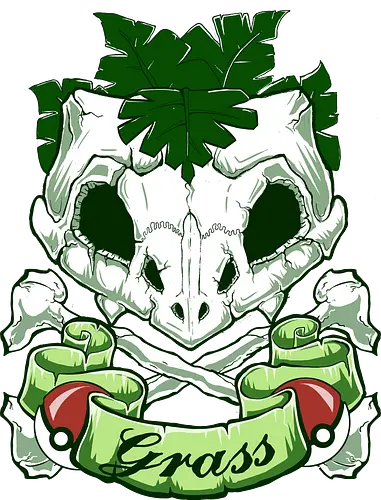 Choose Grass - grass, pflanze, pocket, monster, skull, starter Choose Grass - grass, pflanze, pocket, monster, skull, starter