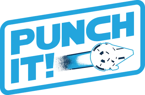 Punch It! - chewie, sci fi, science fiction, nerd, space opera, film, serie