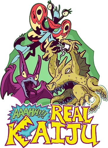 Aaahh! Rl Kaiju - aaahh, monster, monsters, kaiju, trick, comic, zeichentrick, 90s