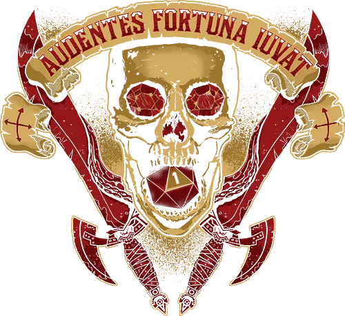 Audentes Fortuna Iuvat - glück, luck, sprichwort, tod, rpg, roleplay, dice, würfel, rollenspiel, tabletop, dth