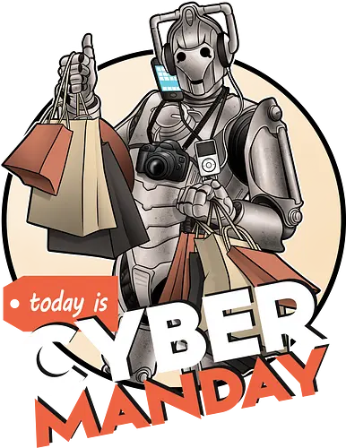 Cybermanday - dr who, Doctor, cyberman, cybermonday