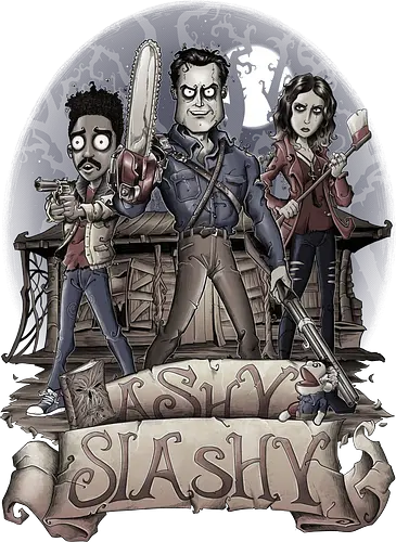 Asy Slashy - ash williams, film, horror, movies, saqman, tv show, ash vs evil dd