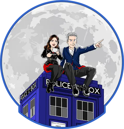 Clara and the Doctor - Doctor, clara, tardis, drwho