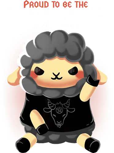 Black sheep - black sheep, metal, black metal, music, satan, pentagram